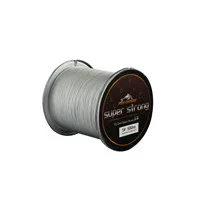 Grey PureLeisure 1 шт. 500 м мультифиламенто Pesca 8 стендов 12-200LB Trenzado Pesca леска мультифиламентная PE леска - Цвет: Grey