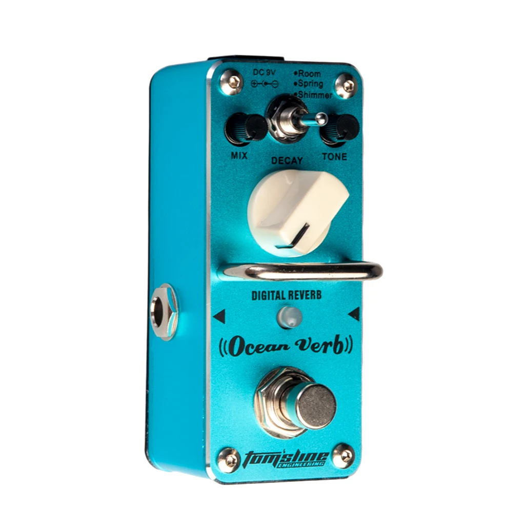 

Aluminium Alloy Effects OCEAN VERB Digital Reverb Effect Pedal for Electric Guitar Part