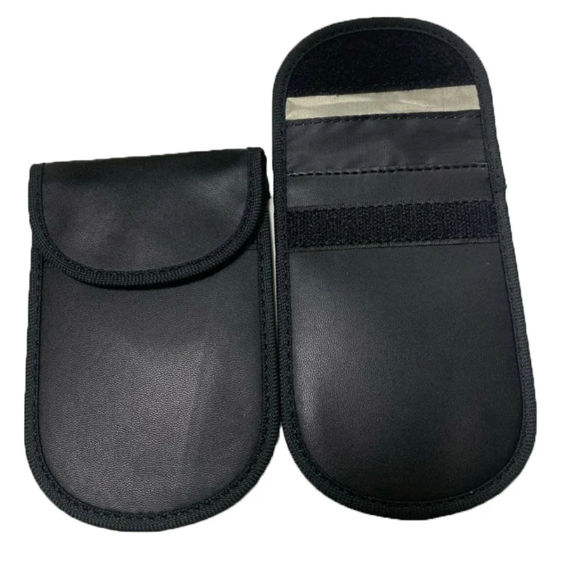 RFID Signal Blocking Bag Cover Car Key Blocker Pouch For Keyless Keys Radiation Protection Cell Phone Covers | Автомобили и