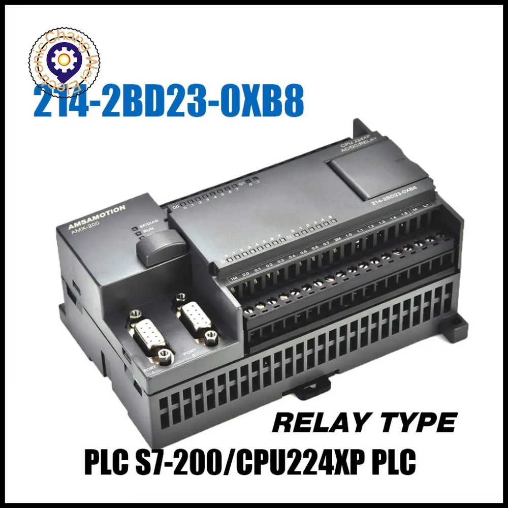 Программируемый логический контроллер с ЧПУ CPU224XP PLC замена для Siemens 214-2BD23-0XB8 220V