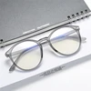Big Frame Oval Women Men Myopia Glasses Finished Retro Gray Frame Prescription Eyeglasses Female 0 -0.5 -0.75 -1.0 To -6.0 3