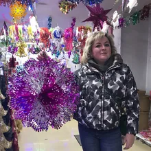 Стиль Красочный шарик Рождество украшения потолка искусство латте Ёлочное украшение лента искусство латте