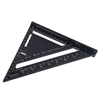 

Alloy Triangle Protractor Milter Scriber for Guitar Bass Ukulele Repair Kit