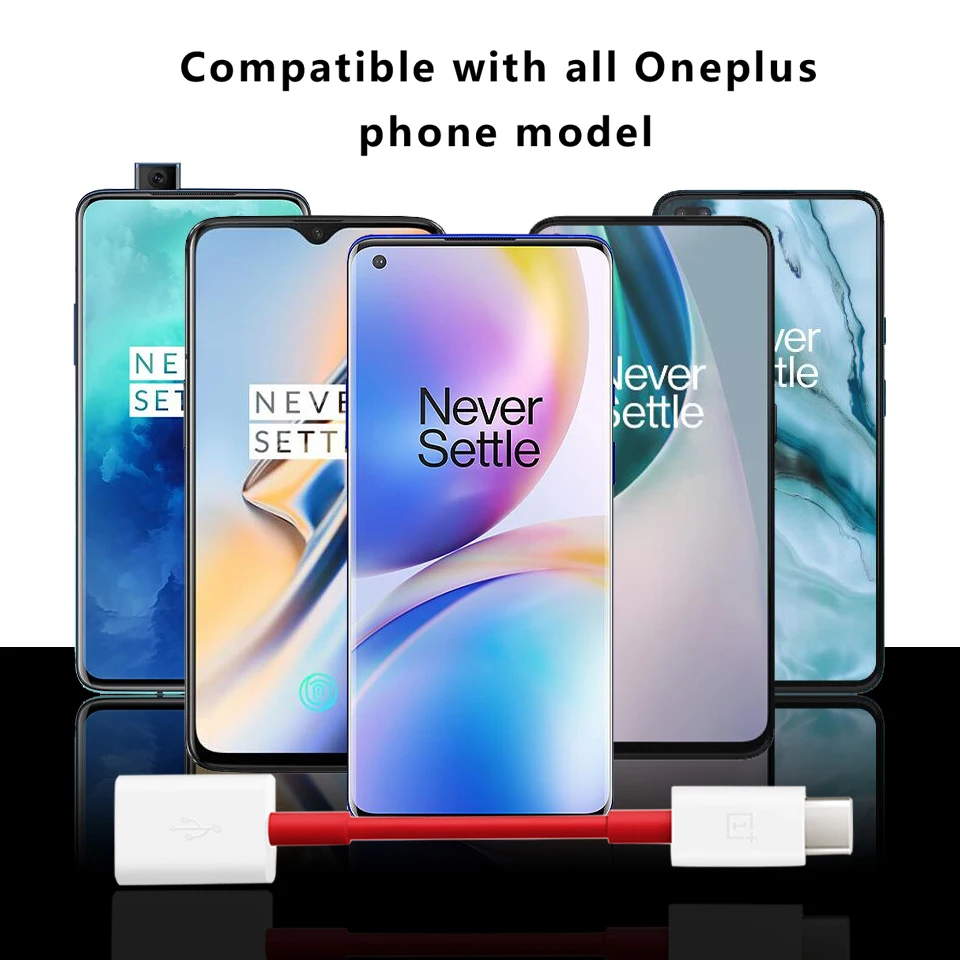 Oneplus 9r 9 8t 8 Pro Usb OTG Type C To Usb A Cable Original Adapter Support Mouse U Disk One Plus Type-C OTG Cabel Connector iphone to hdmi converter