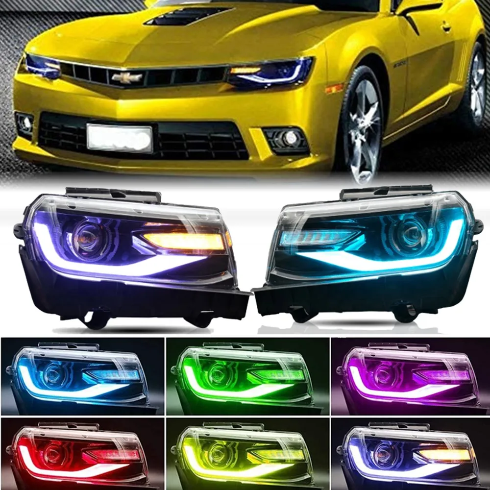 

2 шт., Автомобильные светодиодные лампы для Chevrolet Camaro 2014-2015