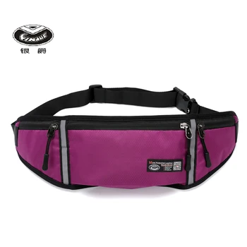 

YINJUE Bodypack sports fitness tourism outdoor ultra thin invisible waterproof breathable certificate passport belt mobile bag