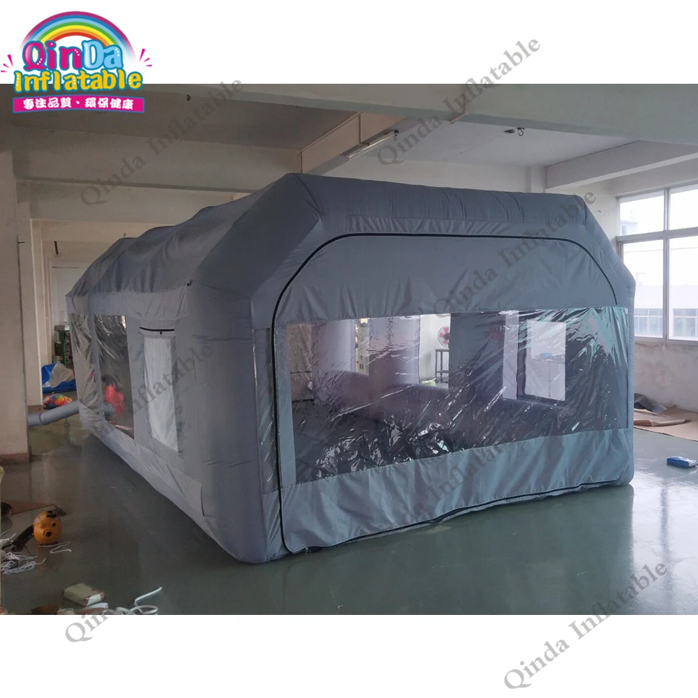 Free Shipping Inflatable Painting Room Potable Inflatable Spray Booth For Car Maintaining 3