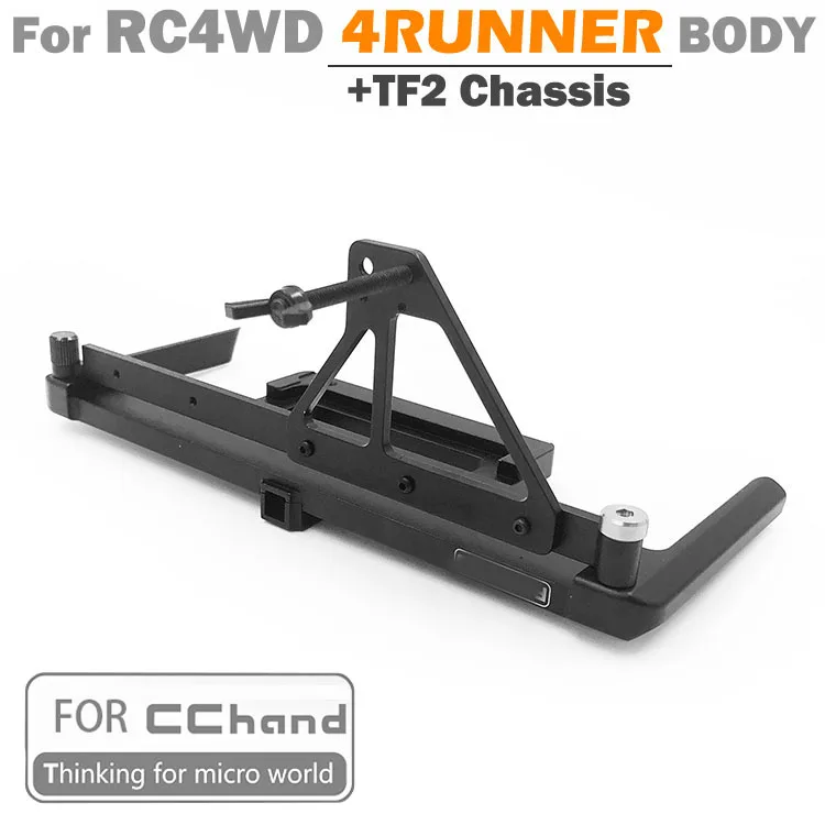 Прочный металлический задний бампер для RC4WD TF2 4runner корпус + шасси|Детали и