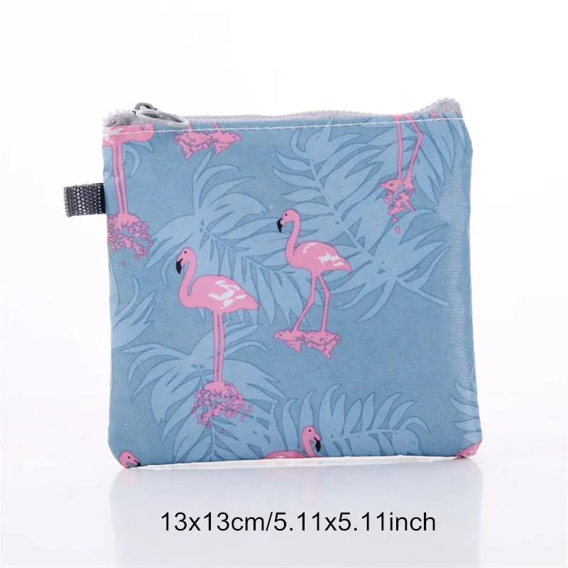 bird Подгузник для девочек, гигиеническая салфетка, сумка для хранения, брезентовый тампон, колодки, посылка, сумки, портмоне, органайзер для ювелирных изделий, чехол для кредитных карт - Цвет: bird