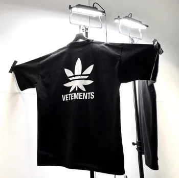 

20SS Vetements T Shirt American Street Trend Vetements Top Tees Cotton Oversize Loose Coed Couple Vetements T Shirt Hip Hop