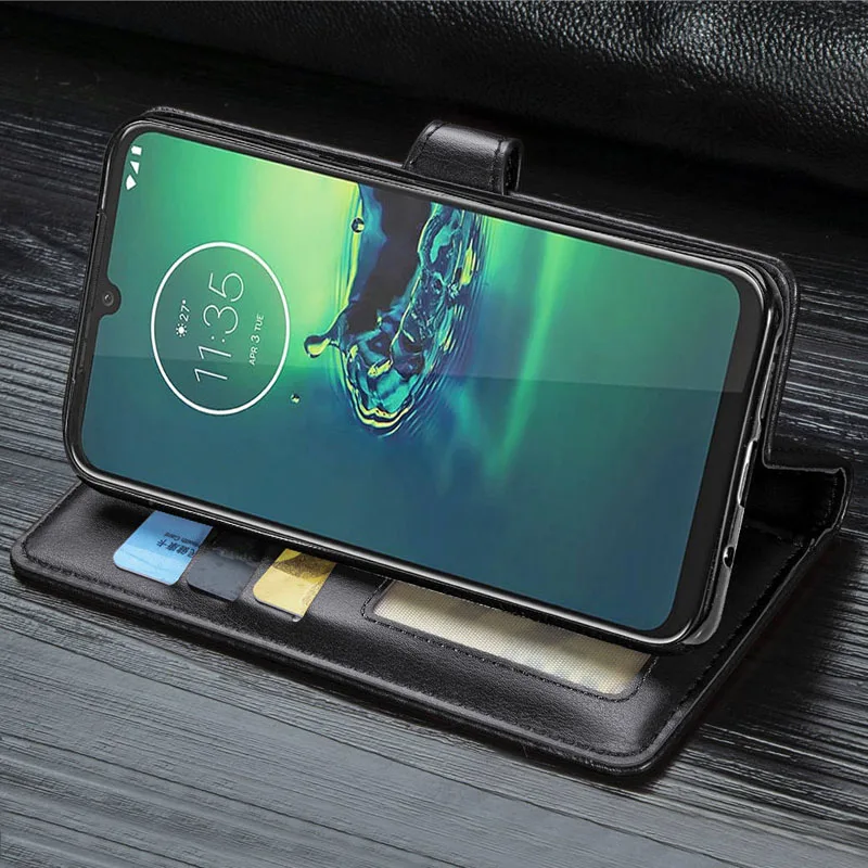Чехол для Motorola Moto G8 Plus 6,3, Роскошный чехол-бумажник из искусственной кожи, защитный чехол-подставка для телефона Moto G8 Plus G8Plus