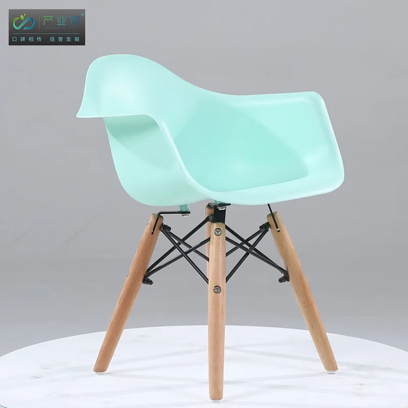 Nordic children furniture kids stool plastic wood chair children toddler designer fashion Kids chair home furniture dropshipping