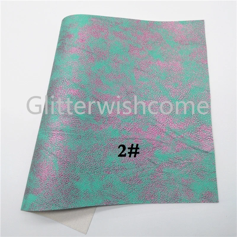 Glitterwishcome 21X29 см A4 размер винил для бантов винтажная искусственная кожа ткань, синтетическая кожа листы для бантов, GM414B