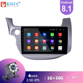 

EKIY IPS Android 8.1 Car Radio For HONDA FIT JAZZ 2007-2013 Right Hand Drive Stereo Multimedia Video Player GPS Navigation BT HU