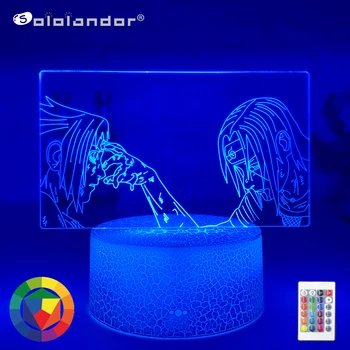 Anime Lampen Naruto Sasuke En Itachi Uchiha Voor Kids Kind Slaapkamer Decor Nachtlampje Rgb Kleurrijke 3d Led Nachtlampje Manga geschenken Anime Lampen Naruto Sasuke En Itachi Uchiha Voor Kids Kind Slaapkamer Decor Nachtlampje Rgb Kleurrijke 3d Led Nachtlampje Manga geschenken