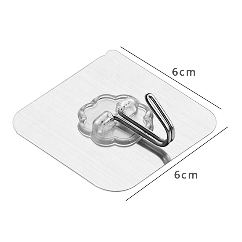 Transparent Household Vacuum Suction Cup Hooks 10/20pcs for Kitchen Bathroom