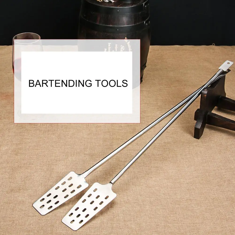 60cm Stainless Steel Wine Mash Tun Mixing Stirrer Paddle Homebrew Home Kitchen Bar Beer Wine Brewing Tools Cocktail Stirrers Bar Muddler