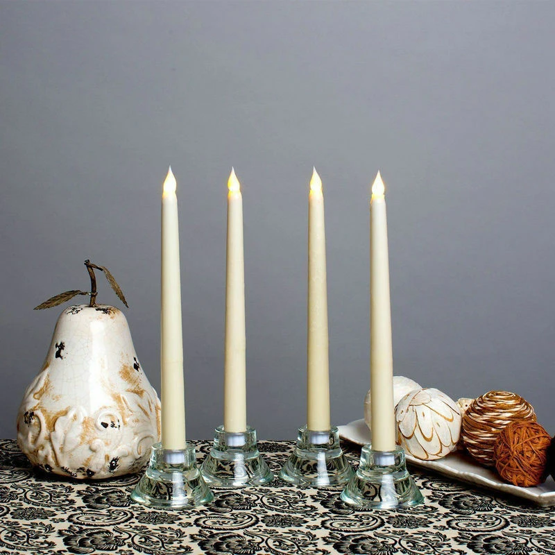 LED Wedding Dating Candlelight Dinner Decor Electronic Candle Lights Plastic Christmas Decoration For Home Cafe Restaurant