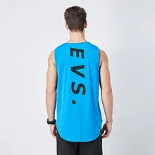 Настраиваемый Летний Стиль без рукавов спортивный жилет мужской свободный крой топы хлопок дышащая одежда для тренировок модная версия