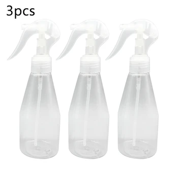 

3pcs 200ml Trigger Water Spray Bottle Sprayer Plastic Clear Spray Bottle Alcohol Spray Bottle Cleaning Hand Water Garden Empty