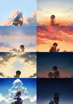 

Digimon Adventure Polypropylene A3 8 pieces Posters wall poster PPP093