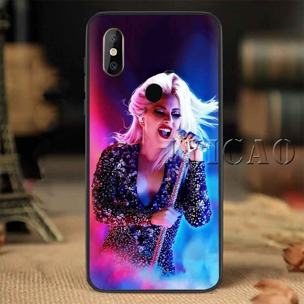 Мягкий силиконовый чехол для телефона Lady Gaga Redmi Note 5 6 7 8 4X Pro 5A Prime Pro|Чехлы-накладки|