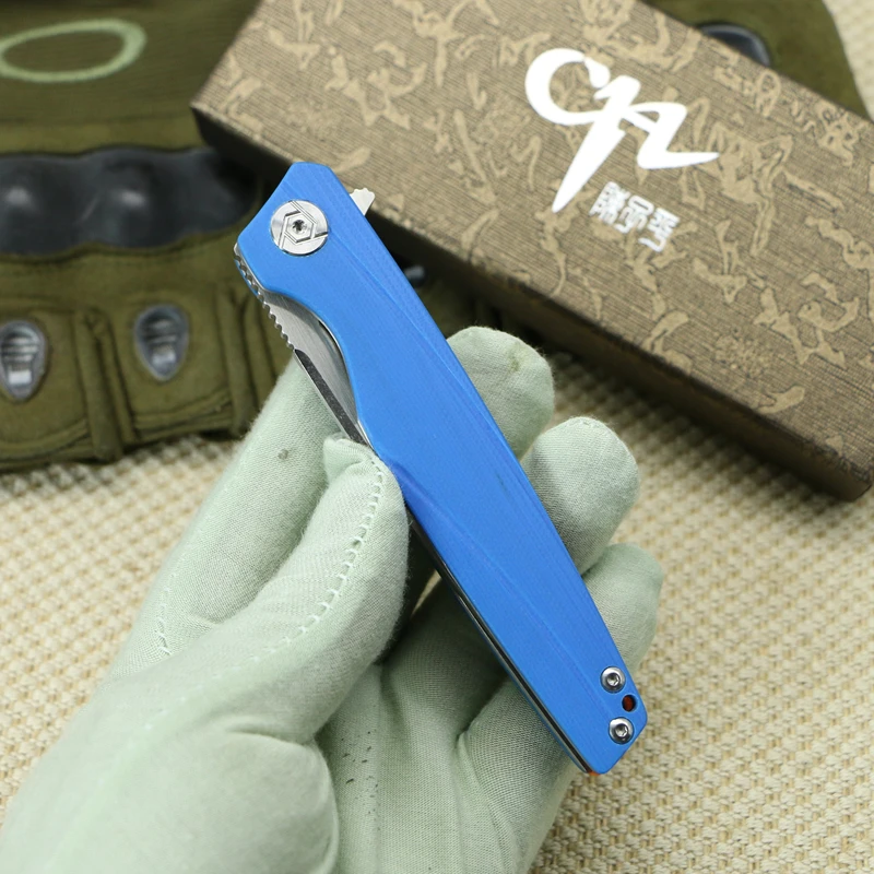 CH 3007 Флиппер складной нож(3,6") D2 стальное лезвие G10 Ручка наружное тактическое оборудование кемпинг Охота EDC инструменты