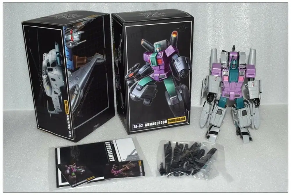 

Transformation Toys Zeta ZA-02 Armageddon WHIRLBLADE G1 Vortex New in Stock