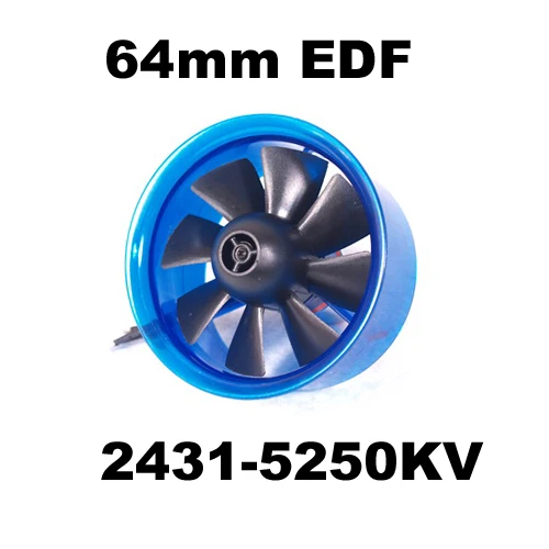 EDF Plus HL6408 2431-5250KV бесщеточный двигатель 64mm Ducted Fan Power System | Игрушки и хобби