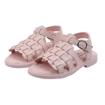 

Kids Boys Girls Sandals Baby Summer Sandal Weave Open Toe Breathable Princess Beach Sandals