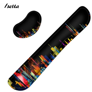 

Keyboard Pad Wrist Rest Memory Foam Wrist Support Slow Rebound Mouse Mat Wrist Pad