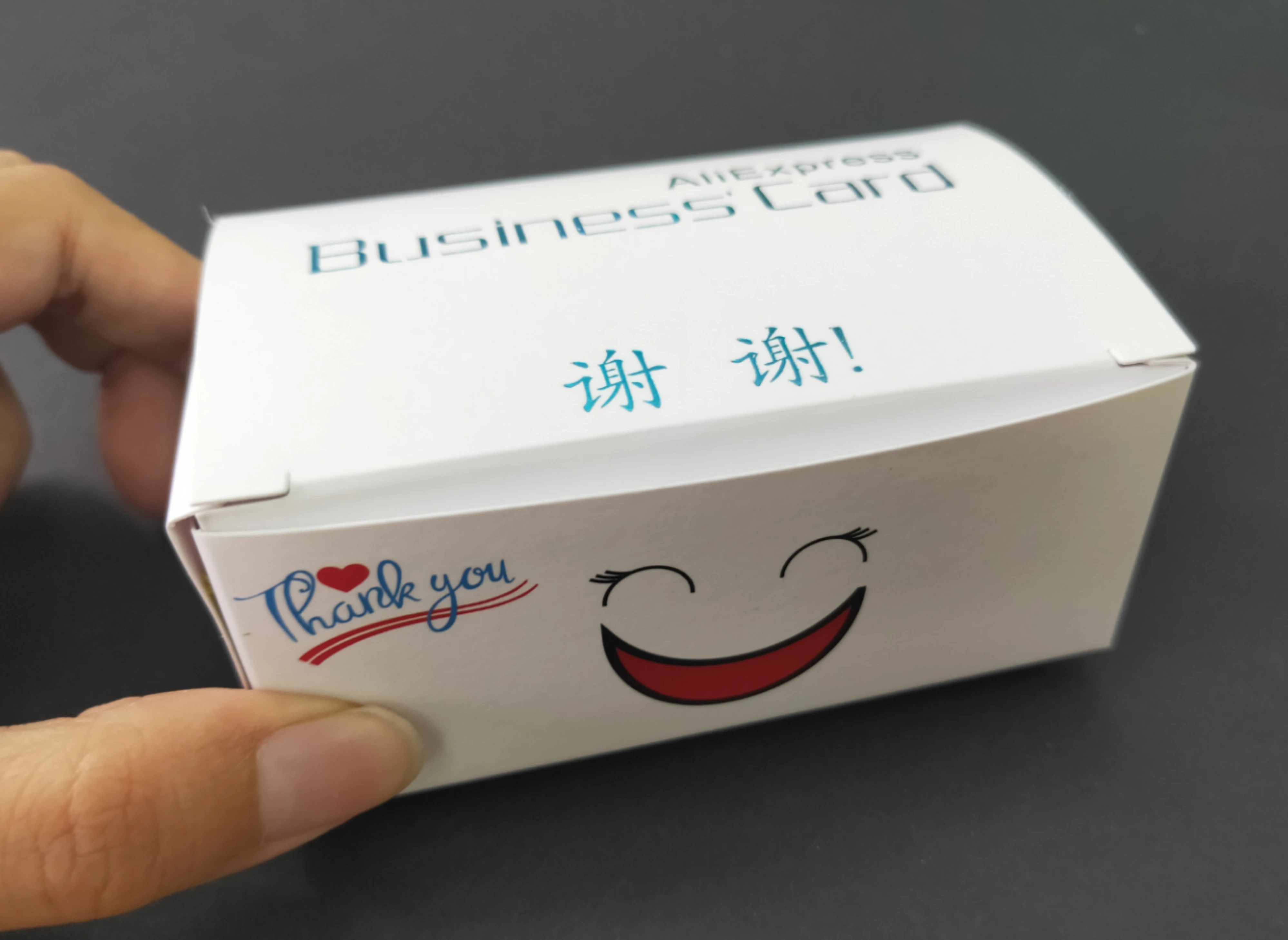 100PCS cheap customized full-color double-sided printing business card 300GMG paper