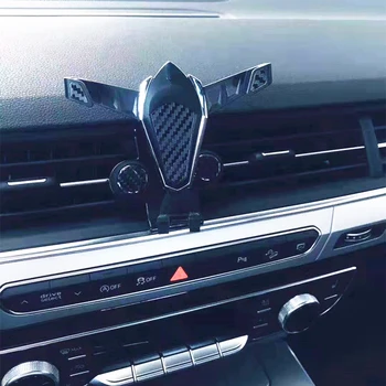 

Gravity in Car Holder Bracket Mobile Phone Cell Dashboard Air Vent Stand Clip Auto Mount GPS With Aromatherapy For Audi Q7 2019