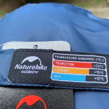 Naturehike Ultralight Cotton Sleeping Bag Lightweight Portable Summer Outdoor Waterproof Camping  Traveling Hiking Sleeping Bag 6