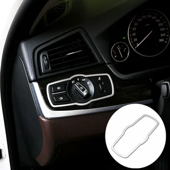 

For BMW 5 Series GT F07 Stainless Inner Head Light Switch Cover Trim 2010-2015 1pcs