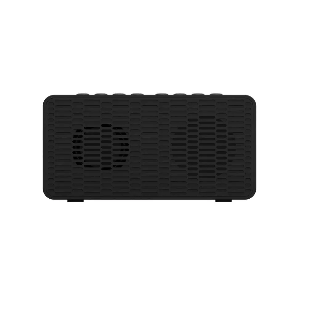 BT506 Мини Bluetooth беспроводной динамик супер бас зеркало с экранные часы Подарочная карта бас маленький звук профессиональный