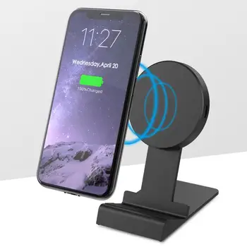 

Wireless Charger Two Colors Bluetooth Headset Wireless Charging 15W Mobile Phone Folding Wireless Charging Bracket