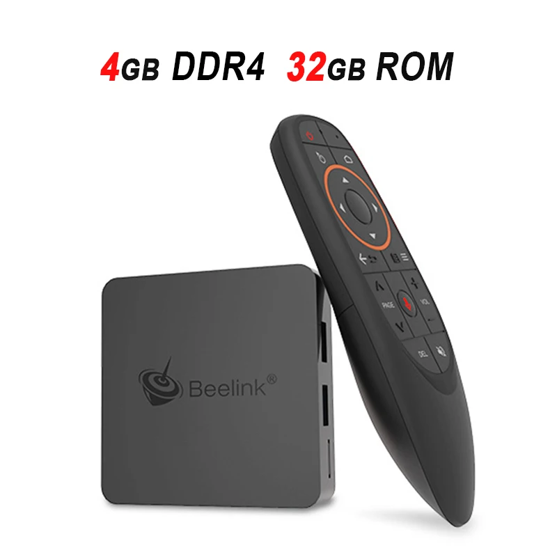 4GB DDR4 32GB RAM Beelink GTmini Smart tv Box DDR4 Android tv Box Amlogic S905X2 4 Гб 64 Гб голосовой пульт Netflix 4K HDMI 2,4G/5,8G WiFi GT Mini A - Цвет: 4GB DDR4 32GB RAM