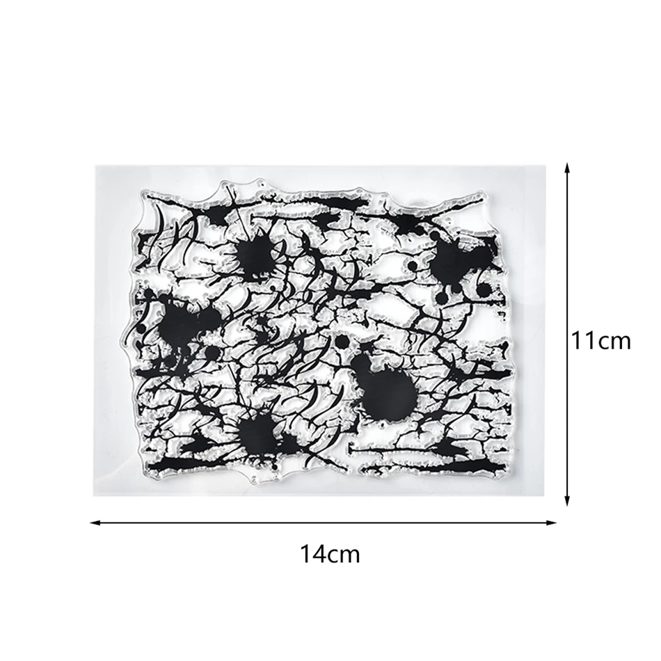 Брызги фон прозрачные штампы резиновая Прозрачная силиконовая печать для DIY скрапбукинга фото штамп для альбомов ремесла украшения
