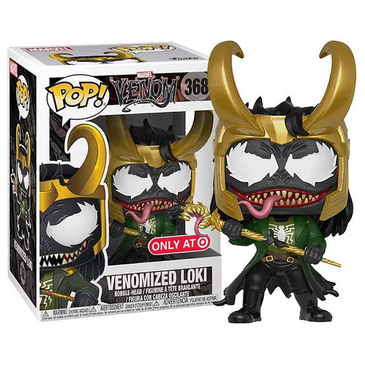 FUNKO POP Venom \ Venomized Loki виниловые фигурки Коллекция Модель игрушки для детей подарок на день рождения