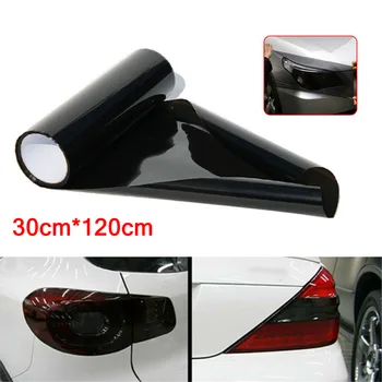 

New Arrival High Quality Dark Smoke Black Tint Headlights Taillights Fog Light Car Vinyl Film 12*48inch