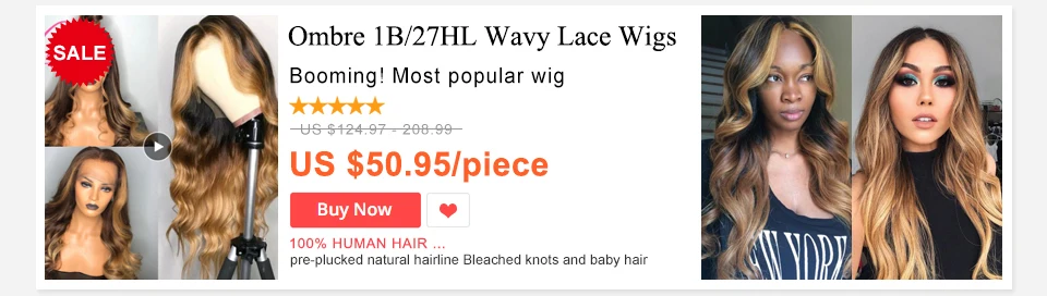 1B 30 Ombre Curly Lace Front Human Hair Wig for Black Women 13*4 Brazilian Remy Hair 130% Free Part Pre Plucked with Baby Hair