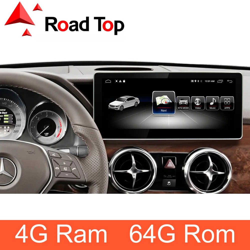 

4G Ram Android 10.25" Display with GPS Navigation Bluetooth Radio Function for Mercedes Benz GLK X204 2013-2015 Head Unit Screen