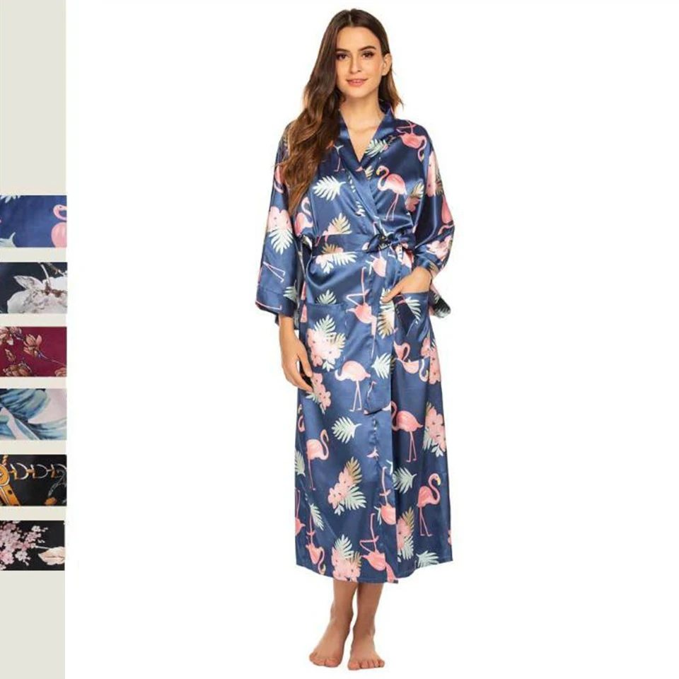 full length kimono dressing gown