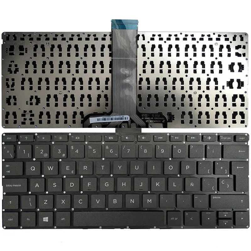 Ersatz Tastatur Für HP Pavilion 13-u000 X360 13-u100 X360 - US Englisch Schwarz