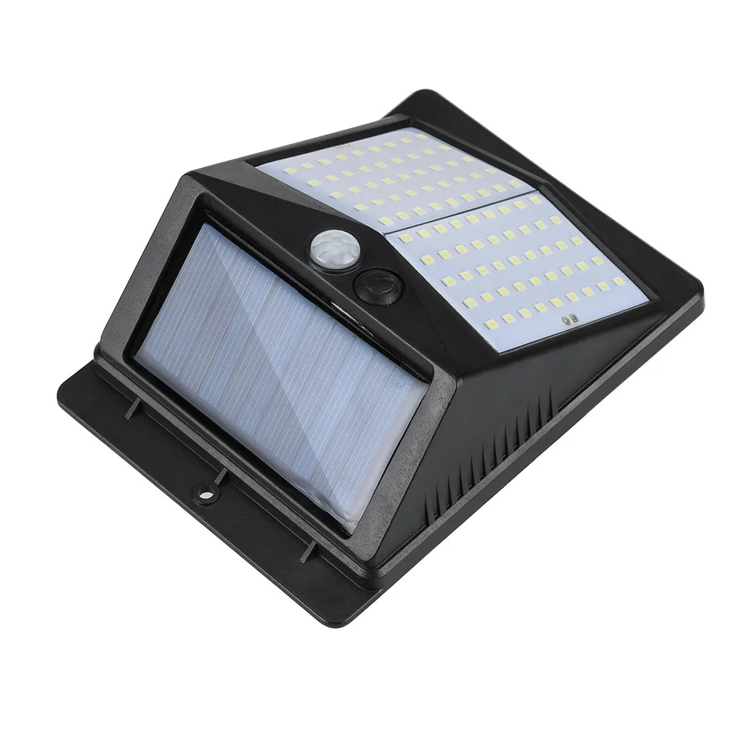 Продукты 90LED Солнечная энергия PIR датчик движения настенный светильник Открытый сад уличный светильник поддержка дропшиппинг