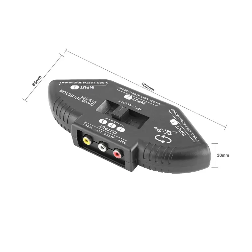   AV RCA ġ й ñ 3-1 RCA  AV ̺, XBOX PS2  STB TV DVD ÷̾