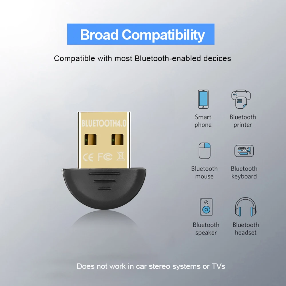 USB адаптер CSR 4,0 USB-Bluetooth Модем портативный музыкальный звуковой приемник Adaptador Bluetooth передатчик для ПК компьютерный динамик