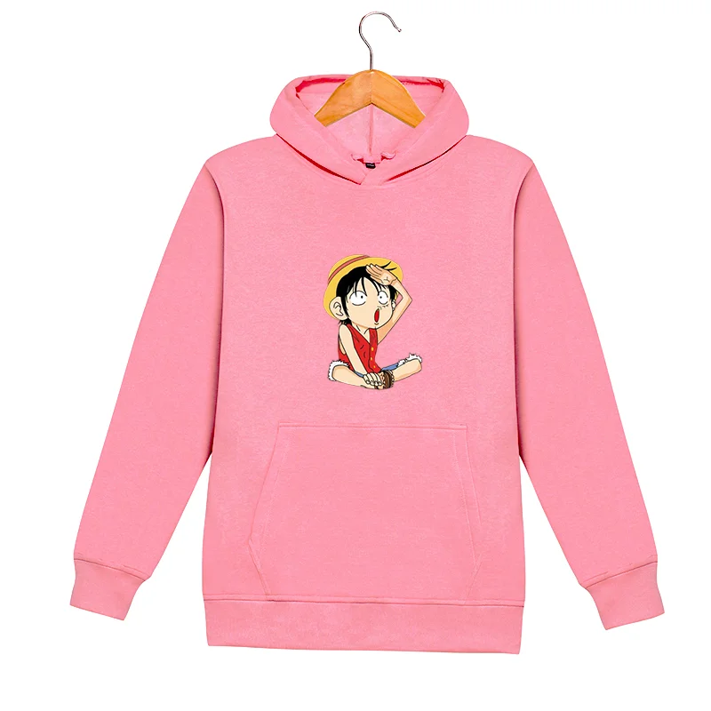 

Cartoon Print Thick Fleece Women Hoodies Hooded Sweatshirts Fashion Winter Warm Pocket Female Plus Size Pullover Tops One Piece