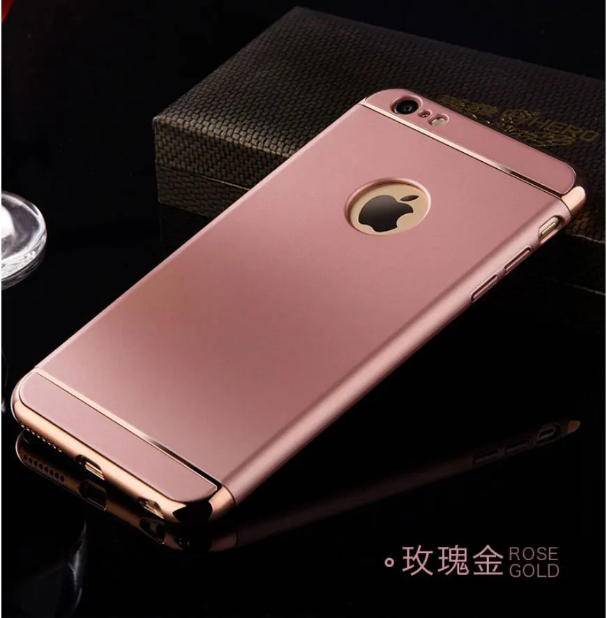 Чехол для телефона элегантный роскошный защитный чехол s для Iphone 6 6s 7 8 plus чехол для Iphone X XS 11 Pro Чехол для MAX XR Phone - Цвет: rose gold